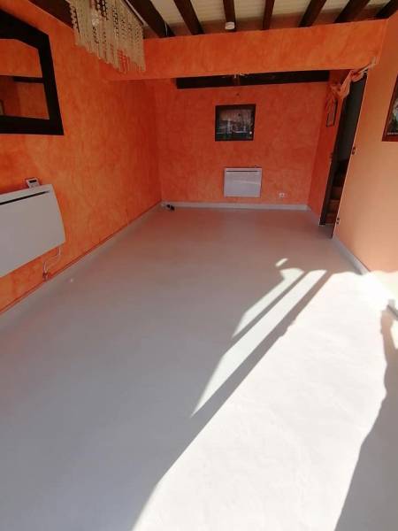 Rénovation en béton ciré à La Teste-de-Buch